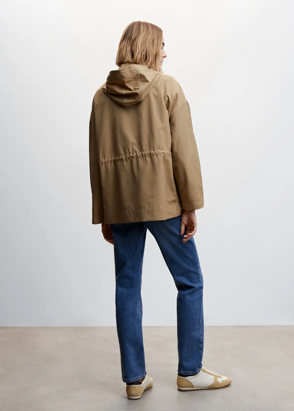 Parka tasche cappuccio