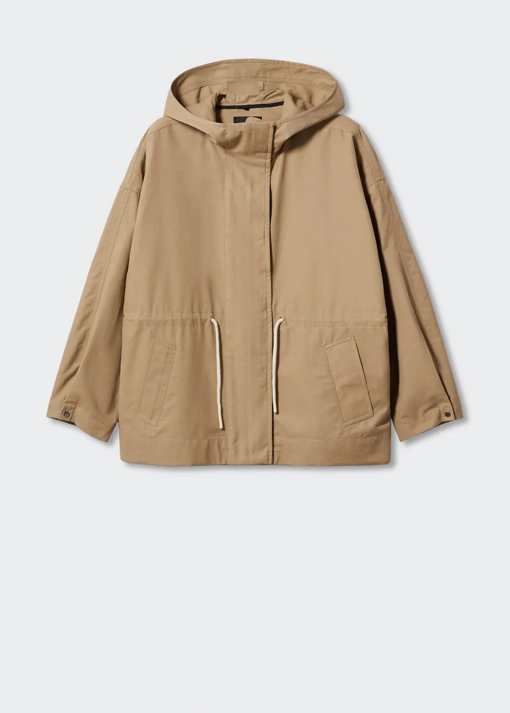 Parka tasche cappuccio