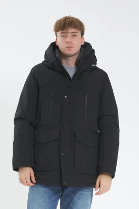 Parka Uomo Nero