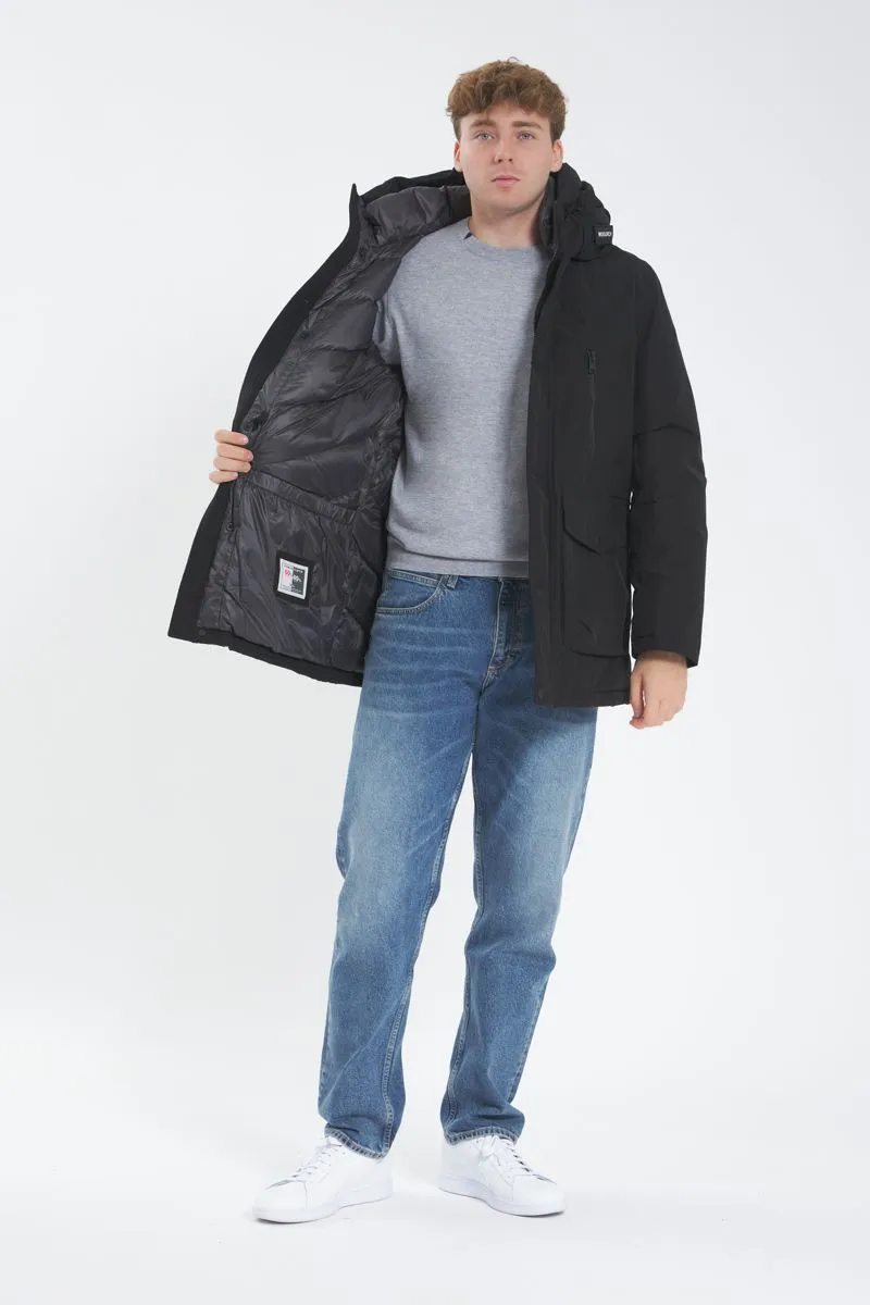 Parka Uomo Nero