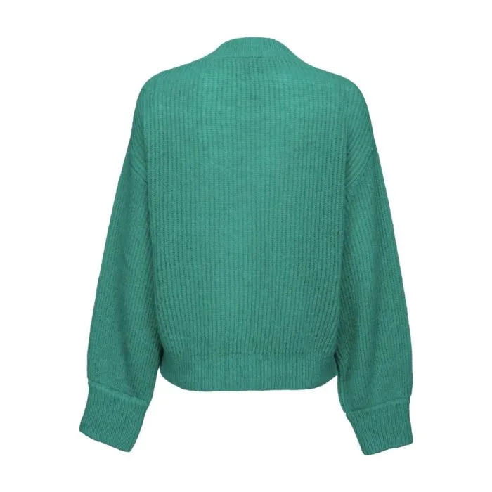 Pinko Cardigan Gassosa Scollo A V Verde