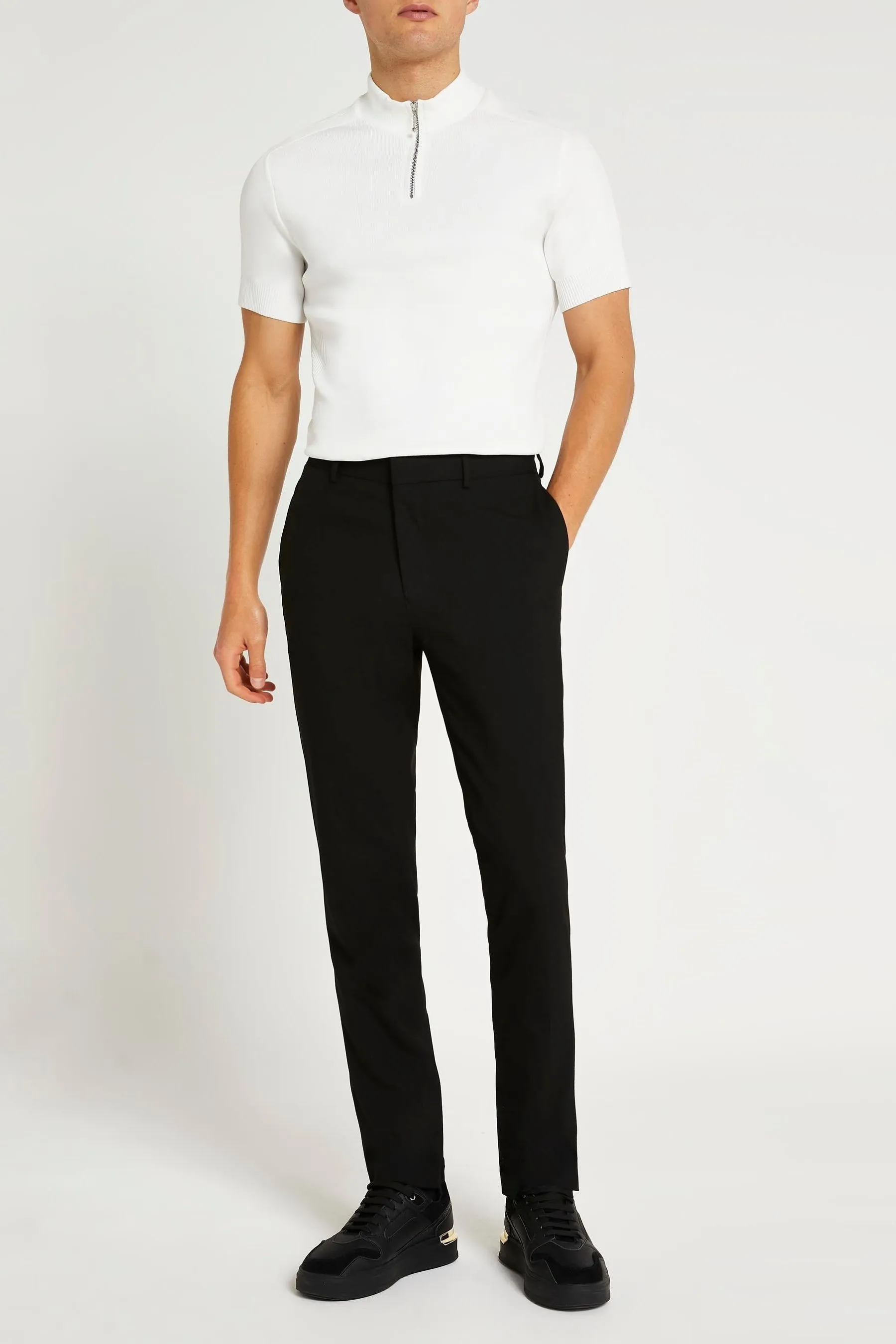 River Island - Pantaloni slim elegante