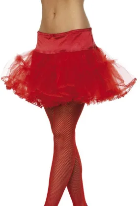 Rosso sottoveste di Halloween