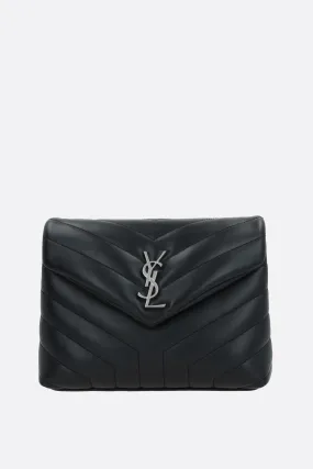  SAINT LAURENT borsa a spalla Loulou small in pelle matelassé 