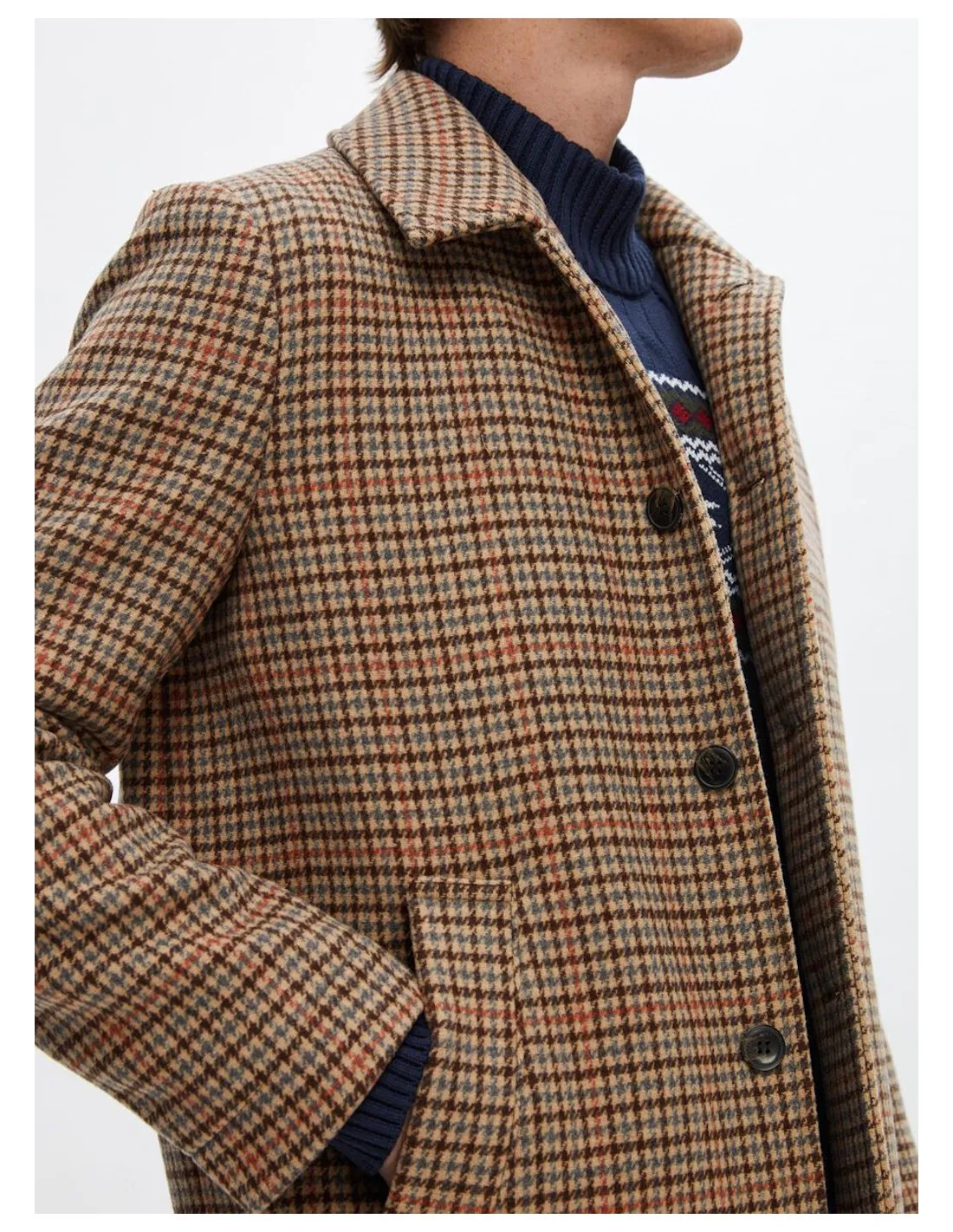 SELECTED CAPPOTTO UOMO,SLHARCHIVE WOOL CAR COAT