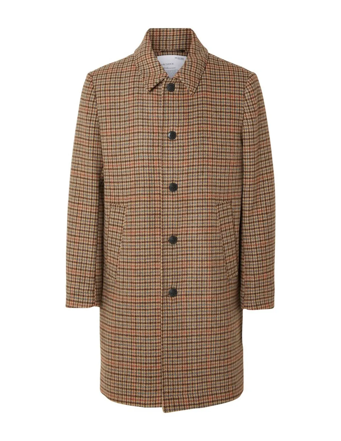 SELECTED CAPPOTTO UOMO,SLHARCHIVE WOOL CAR COAT