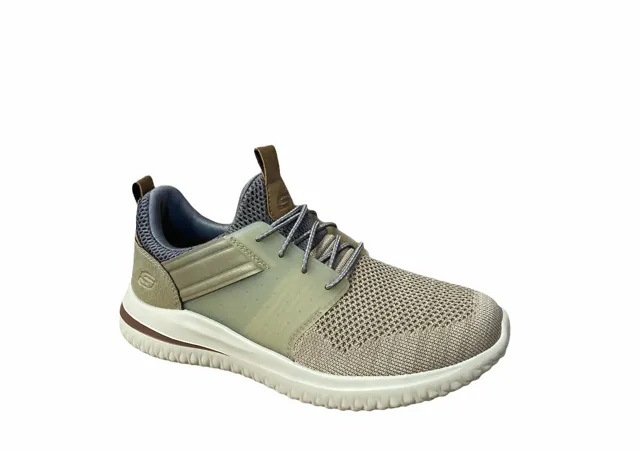 Skechers men's casual shoe Delson 3.0 Cicada 210238 TPE taupe