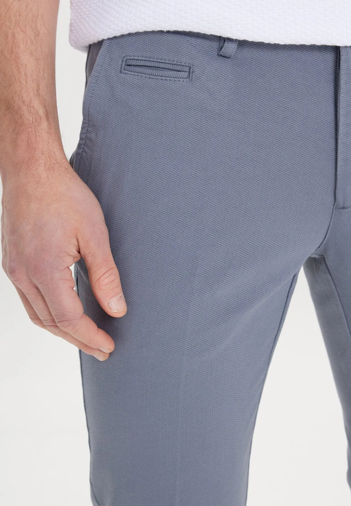 SLIM FIT SIDE POCKET - Pantaloni