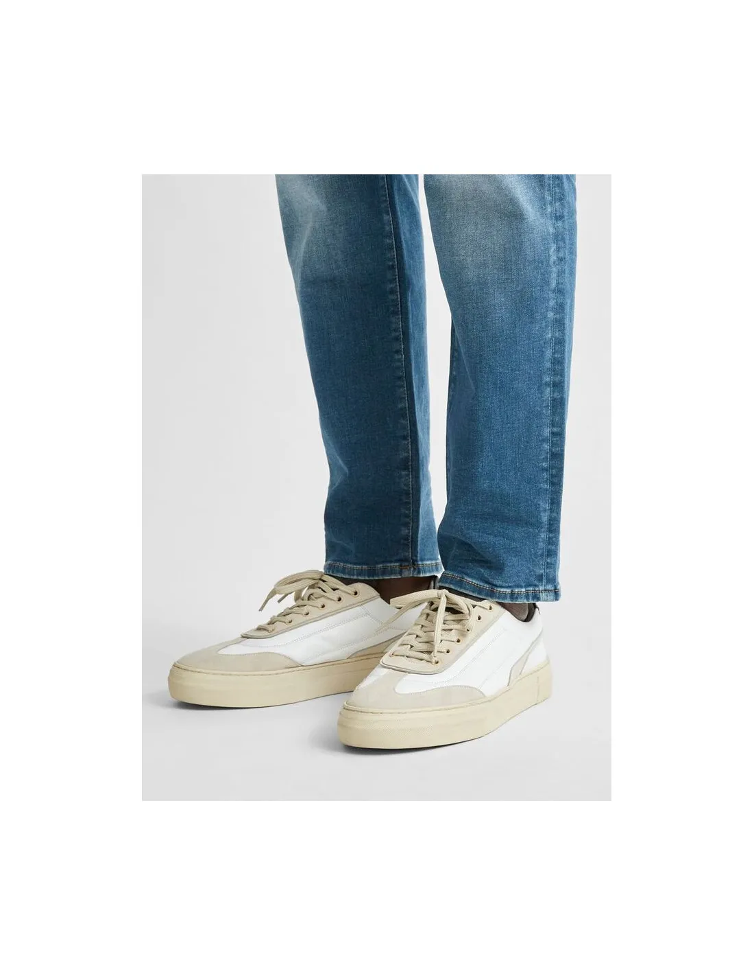 Sneakers bianche uomo Slhdavid Selected