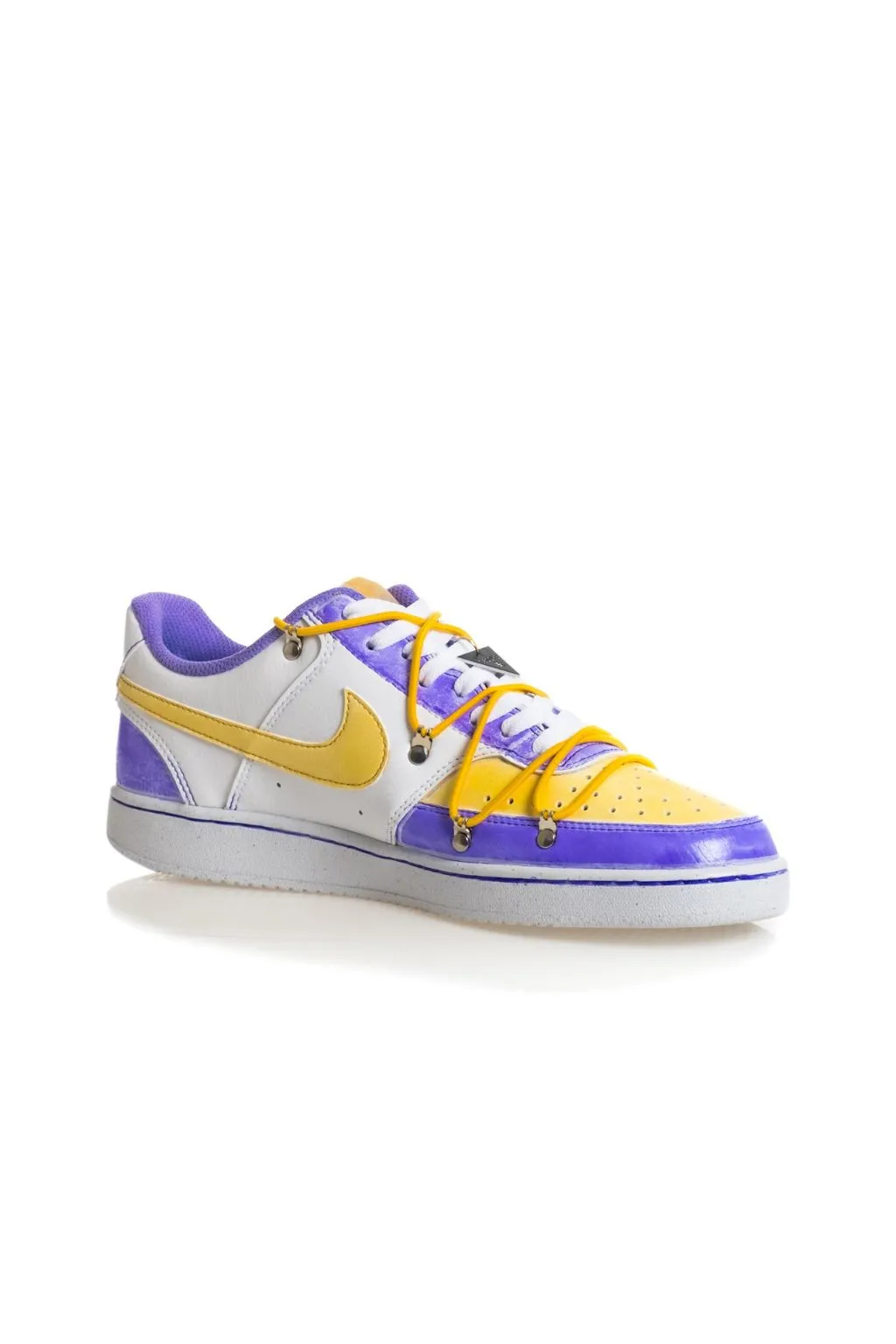 SNEAKERS NIKE CVL GEN GIALLO VIOLA BIANCO