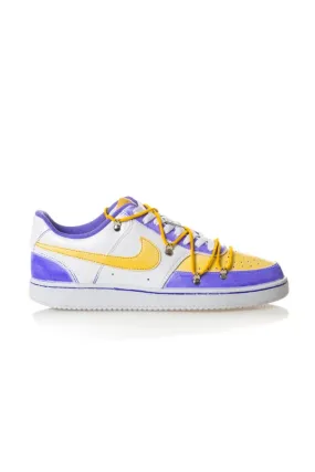 SNEAKERS NIKE CVL GEN GIALLO VIOLA BIANCO