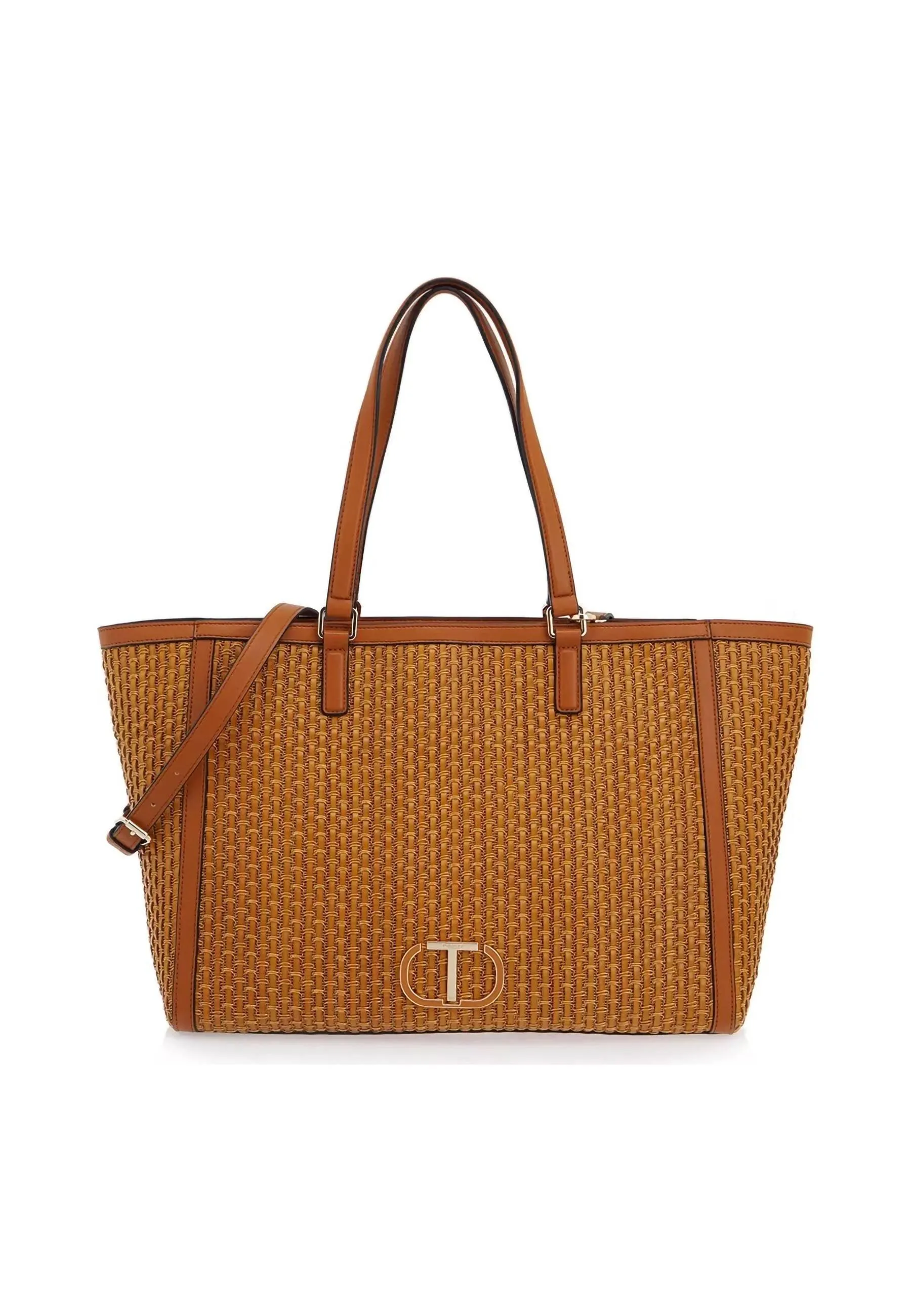 TWINSET Borsa Shopper Cuoio 231TD8370