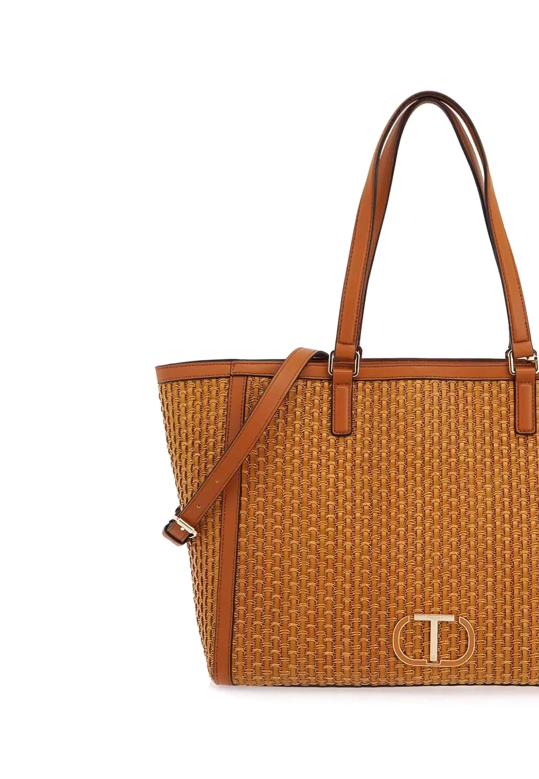 TWINSET Borsa Shopper Cuoio 231TD8370