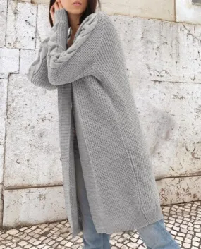 Women Spring Winter Cardigan Solid Color Knitting Cardigan Sweater Colorblock Sleeve Cardigan Womens Button Up Sweaters